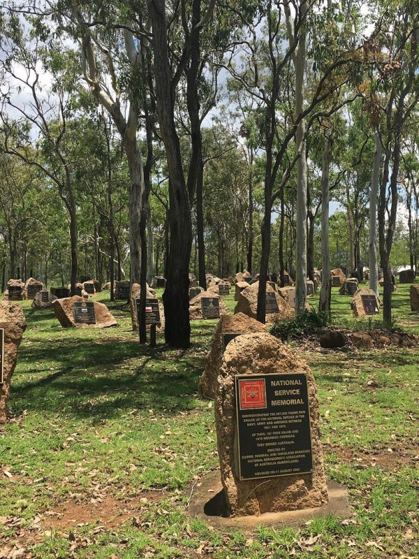 Atherton Tablelands World War 2 Trail - Rocky Creek War Memorial by rogerhadgraft